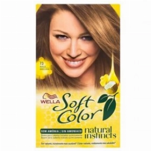 Tintura Wella Soft Color Kit Creme Sem Amônia Cor 73 Avelã