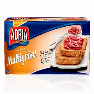 Torrada ADRIA Multigrãos 160g