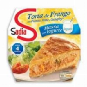 Torta SADIA Palmito com Catupiry 500g