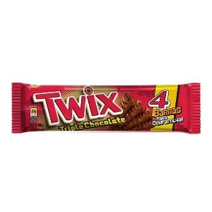 TWIX Triplo Chocolate 4 barras 80g