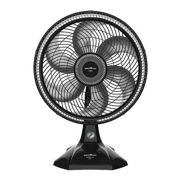 Ventilador de Mesa Britânia Ventus 400 Turbo 140W Preto 127V