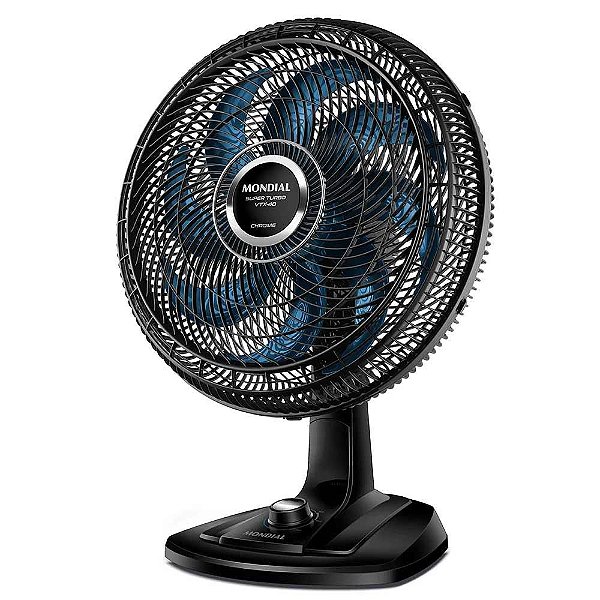 Ventilador de Mesa Mondial 40cm 8 Pás VTX-40 Chrome - 127V